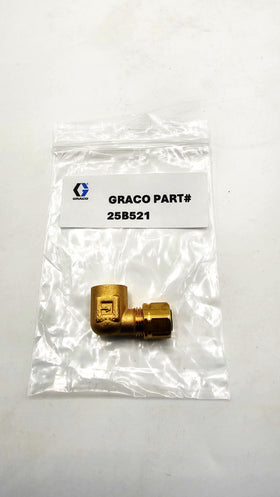 25B521 - FITTING,COMPRESSION, ADAPT, 90, 1/4
