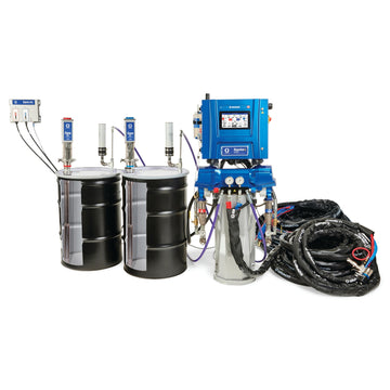 CSR322 - Reactor 3 E-XP1 Elite Tier Polyurea Proportioner Package, 50 ft Internal Heated Hose, 10 kW, E1 Transfer Pump