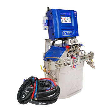 ISR357 - Reactor 3 H-30 Elite Tier Spray Foam Proportioner Package, 50 ft Internal Heated Hose, 20 ft Xcelerator Whip Hose, 60 Hz