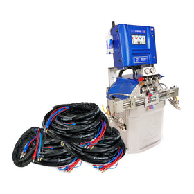 IHR377 - Reactor 3 H-50 Elite Tier Spray Foam Proportioner Package, 300 ft Internal Heated Hose, 20 ft Xcelerator Whip Hose, 230V