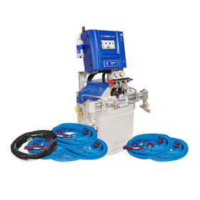 EHR375 - Reactor 3 H-50 Pro Tier Spray Foam Proportioner Package, 300 ft External Heated Hose, 10 ft Xcelerator Whip Hose, 230V