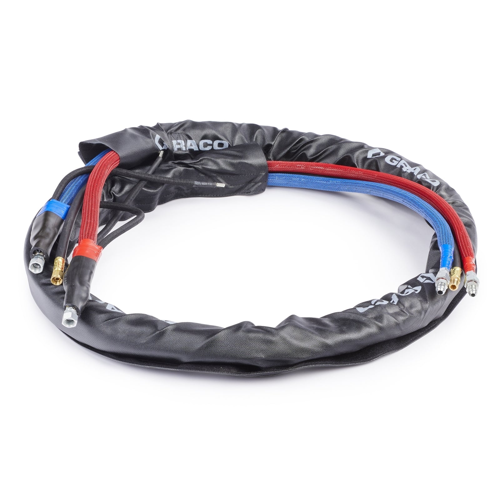 25P772 - 10' X 1/4" HIGH FLEX WHIP HOSE, 3500PSI, W/O CABLE, X-TREME-WRAP, REACTOR 1&2
