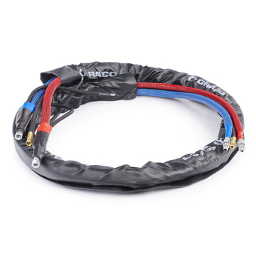 25P772 - 10' X 1/4" HIGH FLEX WHIP HOSE, 3500PSI, W/O CABLE, X-TREME-WRAP, REACTOR 1&2