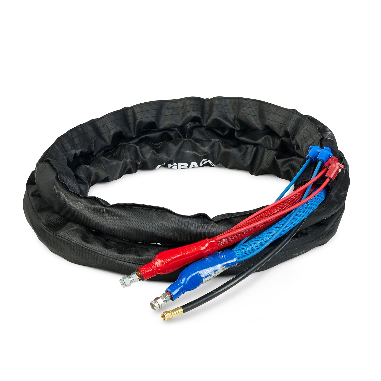 25P776 - Xcelerator 20 ft x 1/4 in High Flex Whip Hose, 2000 psi, Without Cable, Xtreme-Wrap, Reactor 3