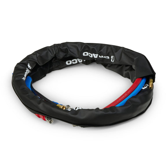 25P777 - Xcelerator 10 ft x 1/4 in High Flex Whip Hose, 3500 psi, Without Cable, Xtreme-Wrap, Reactor 3