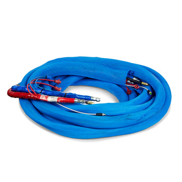 96B145 - Xcelerator 50 ft x 3/8 in External Heated Hose, 3500 psi, RTD, Mesh Scuff, Reactor 3