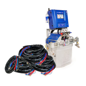 IHR385 - Reactor 3 H-XP3 Pro Tier Polyurea Proportioner Package, 300 ft Internal Heated Hose, 20 ft Xcelerator Whip Hose, 230V