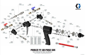 GCP2R1 - Probler P2 Gun Assembly with 01 Mix Chamber Kit - 0