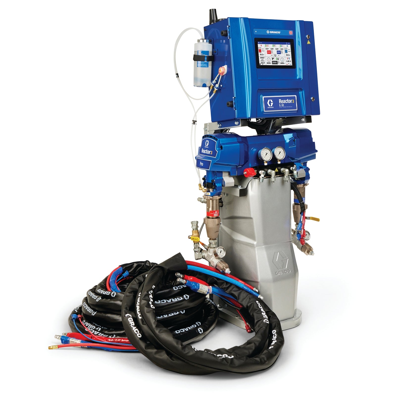 ISR311 - Reactor 3 E-20 Pro Tier Spray Foam Proportioner Package, 50 ft Internal Heated Hose, 7 kW