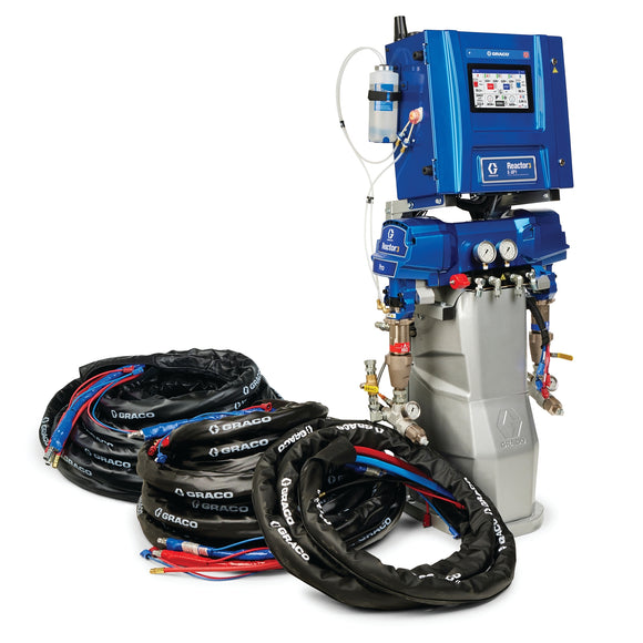 IHR321 - Reactor 3 E-XP1 Pro Tier Polyurea Proportioner Package, 200 ft Internal Heated Hose, 10 kW