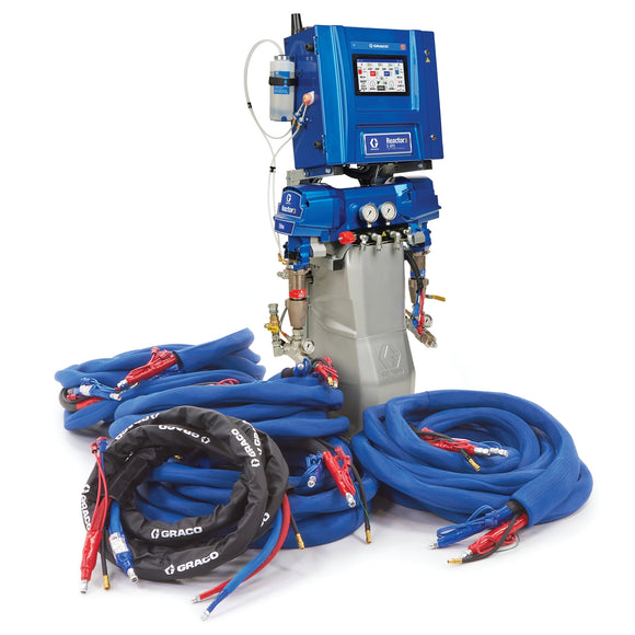EHR342 - Reactor 3 E-XP2 Elite Tier Polyurea Proportioner Package, 200 ft External Heated Hose, 15 kW