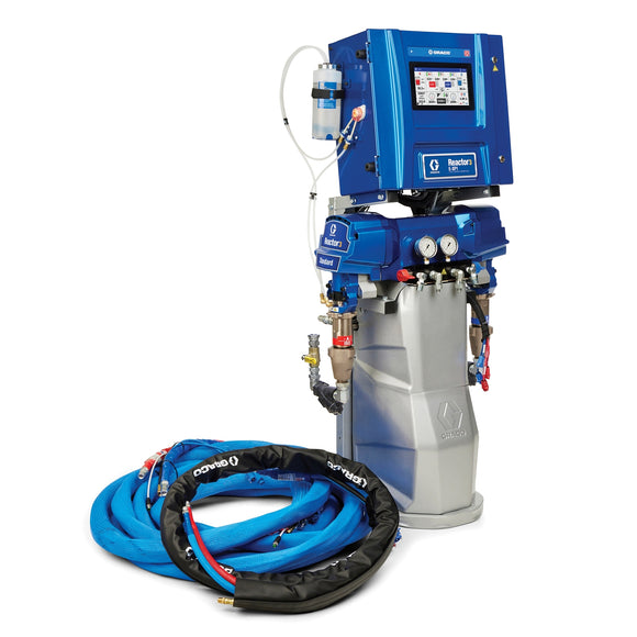 ESR320 - Reactor 3 E-XP1 Standard Tier Polyurea Proportioner Package, 50 ft External Heated Hose, 10 kW