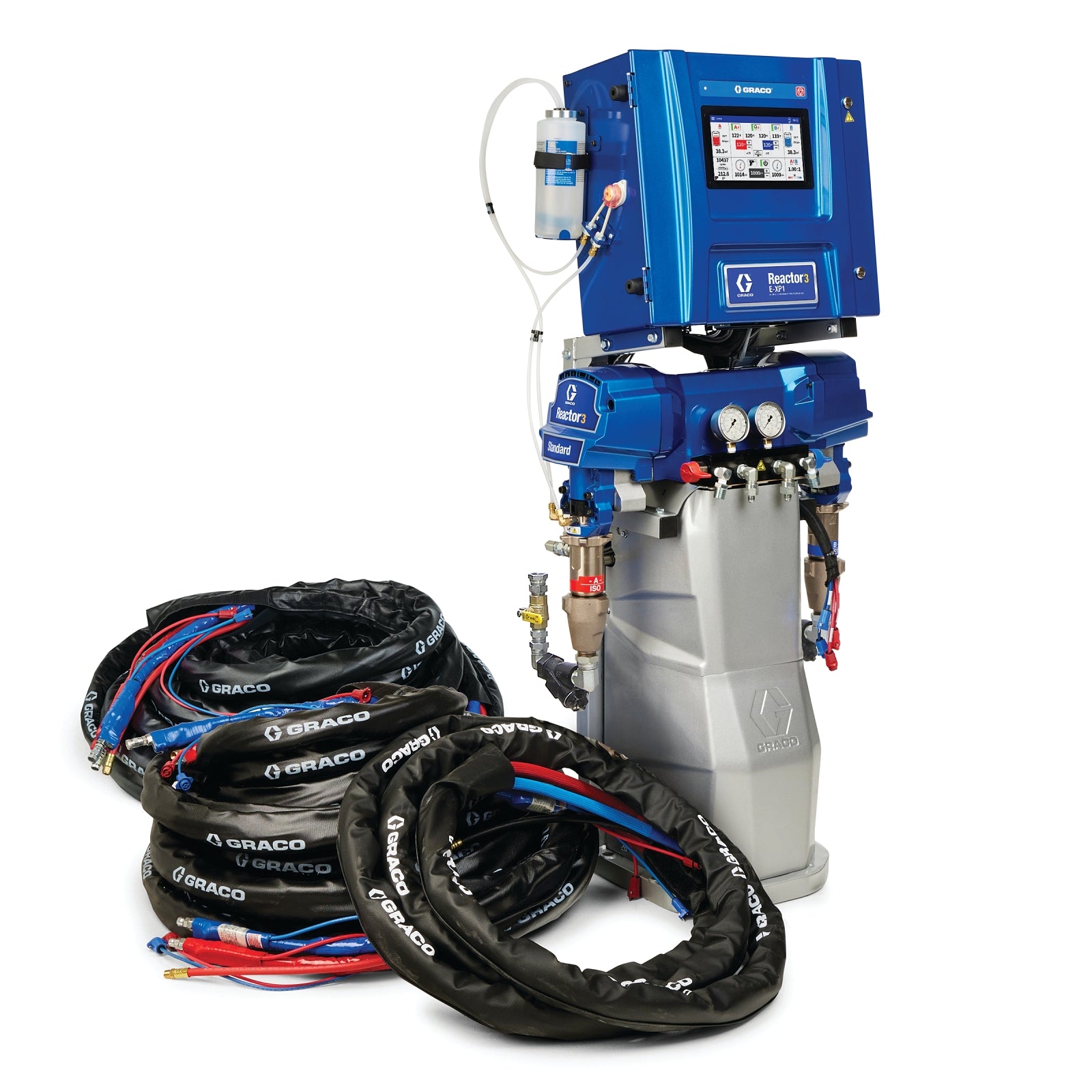 IHR320 -  Reactor 3 E-XP1 Standard Tier Polyurea Proportioner Package, 200 ft Internal Heated Hose, 10 kW