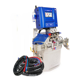 ISR387 - Reactor 3 H-XP3 Elite Tier Polyurea Proportioner Package, 50 ft Internal Heated Hose, 20 ft Xcelerator Whip Hose, 230V